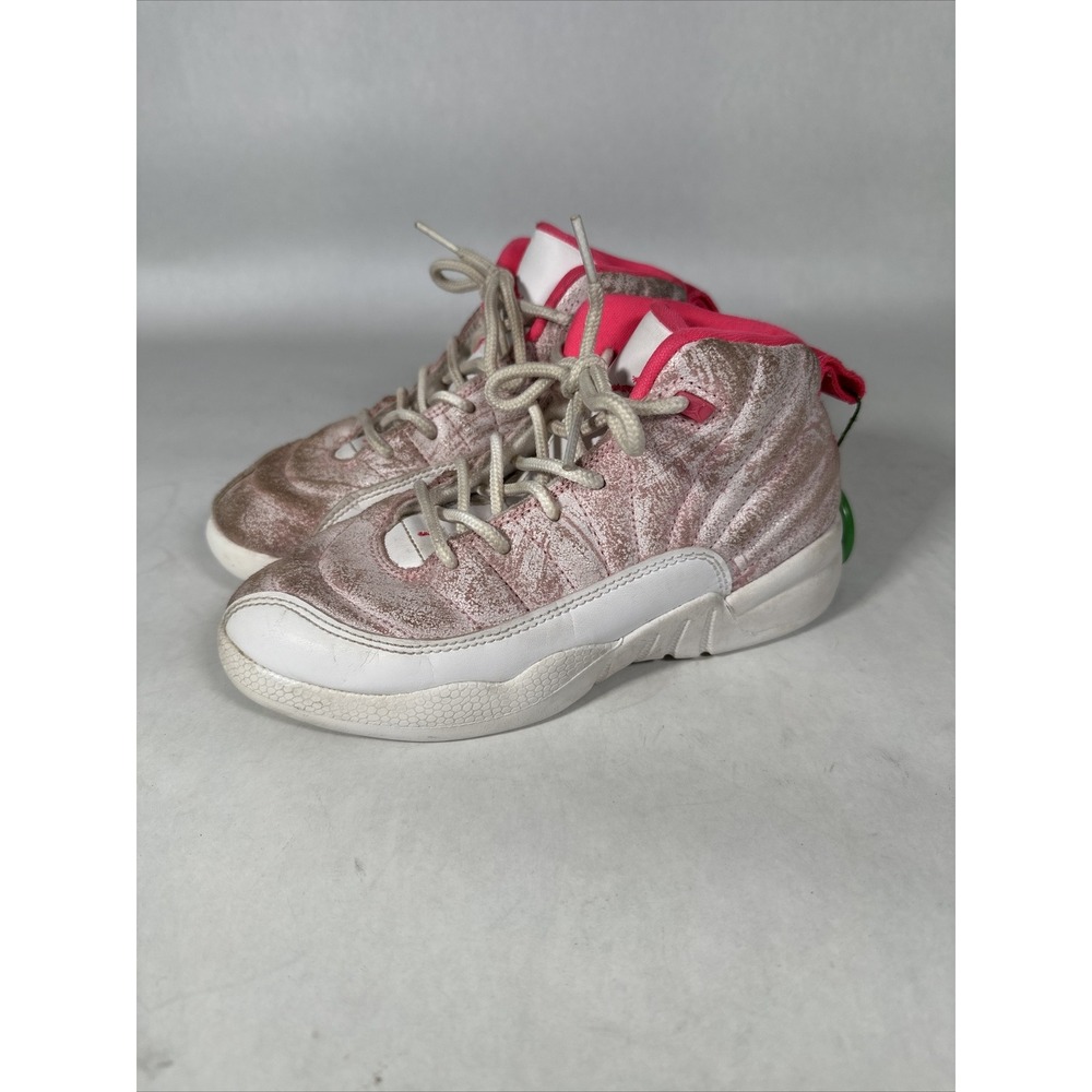 Jordan 12 Retro Artic Punch Hyper Pink White 510816-101 Kids Toddler Youth 13 C